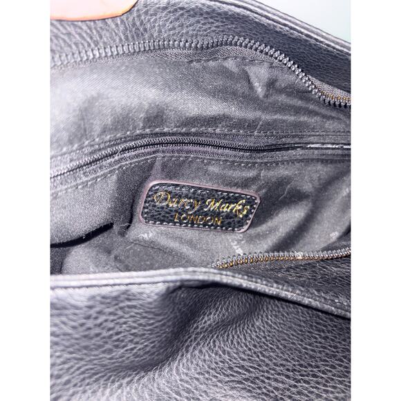 Darcy Marks London Black Pebbled Purse Tote and Coin Purse - Picture 8 of 14